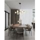 Pendule, Lustre suspendate - Lustra suspendata cu 10 surse de lumina DOMINO