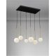 Pendule, Lustre suspendate - Lustra moderna cu 6 pendule SAVOY