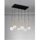 Pendule, Lustre suspendate - Lustra moderna cu 6 pendule SAVOY