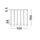 Pendule, Lustre suspendate - Lustra moderna cu 6 pendule SAVOY
