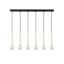 Lustra moderna cu 6 pendule SAVOY