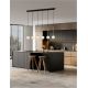 Pendule, Lustre suspendate - Lustra moderna cu 6 pendule SAVOY