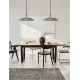 Pendule, Lustre suspendate - Lustra LED design modern POLIFEMO fumuriu, 40cm