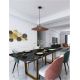 Pendule, Lustre suspendate - Lustra LED design modern POLIFEMO maro, 60cm