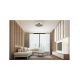 Plafoniere - Plafoniera LED design modern POLIFEMO fumuriu, 60cm