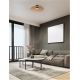 Plafoniere - Plafoniera LED design modern POLIFEMO maro, 60cm