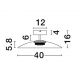 Plafoniere - Plafoniera LED design modern POLIFEMO fumuriu, 40cm
