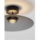 Plafoniere - Plafoniera LED design modern POLIFEMO fumuriu, 40cm