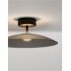 Plafoniere - Plafoniera LED design modern POLIFEMO fumuriu, 40cm