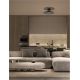 Plafoniere - Plafoniera LED design modern POLIFEMO fumuriu, 40cm