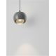 Pendule, Lustre suspendate - Pendul LED stil minimalist CONGA gri