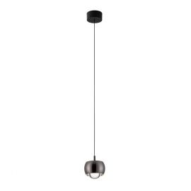 Pendul LED stil minimalist CONGA crom negru