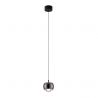 Pendul LED stil minimalist CONGA crom negru