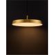 Pendule, Lustre suspendate - Lustra LED suspendata design modern VETRO auriu, D-50cm