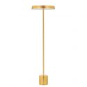 Lampa de podea LED design modern VETRO auriu, D-40cm