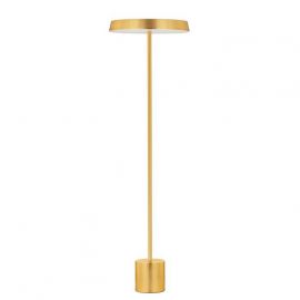 Lampadare - Lampa de podea LED design modern VETRO auriu, D-40cm