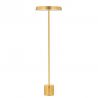 Lampa de podea LED design modern VETRO auriu, D-40cm