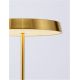 Lampadare - Lampa de podea LED design modern VETRO auriu, D-40cm