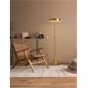 Lampadare - Lampa de podea LED design modern VETRO auriu, D-40cm