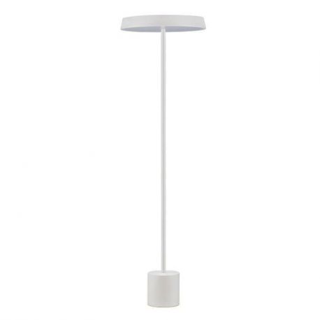 Lampadare - Lampa de podea LED design modern VETRO alb, D-40cm