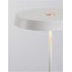 Lampadare - Lampa de podea LED design modern VETRO alb, D-40cm
