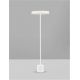 Lampadare - Lampa de podea LED design modern VETRO alb, D-40cm