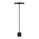 Lampadare - Lampa de podea LED design modern VETRO negru, D-40cm