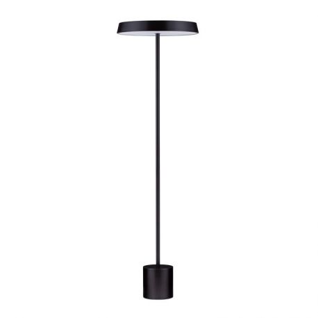 Lampadare - Lampa de podea LED design modern VETRO negru, D-40cm