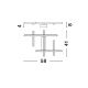 Lustre aplicate - Lustra aplicata LED moderna design geometric PACE