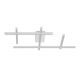 Lustra aplicata LED moderna design geometric PACE