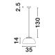 Pendule, Lustre suspendate - Lustra, Pendul modern SQUBE