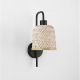 Aplice, corpuri de iluminat pentru pereti - Aplica de perete boho style design natural Intra