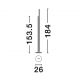 Lampadare - Lampa de podea LED design modern INTEC, alb