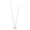 Lampa de podea LED design modern INTEC, alb