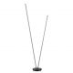 Lampa de podea LED design modern INTEC, negru