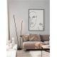 Lampadare - Lampa de podea LED design modern INTEC, negru