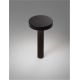 Stalpi - Stalp de exterior pentru terasa sau gradina, MOOD negru H-20cm