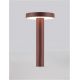 Stalpi - Stalp de exterior pentru terasa sau gradina, MOOD maro H-20cm