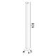Aplice - Aplica LED iluminat ambiental perete exterior IP65 PATH alb, 100cm
