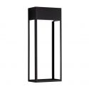 Aplica LED iluminat ambiental perete exterior IP65 MOBY negru