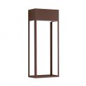 Aplica LED iluminat ambiental perete exterior IP65 MOBY Corten