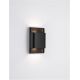 Aplice - Aplica LED iluminat ambiental perete exterior IP54 POLLY negru