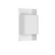 Aplice - Aplica LED iluminat ambiental perete exterior IP54 POLLY alba