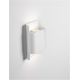 Aplice - Aplica LED iluminat ambiental perete exterior IP54 POLLY alba