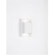 Aplice - Aplica LED iluminat ambiental perete exterior IP54 POLLY alba