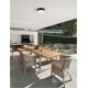 Plafoniere - Plafoniera LED penrtu iluminat exterior IP65 JUDI D-22cm negru