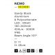 Stalpi - Stalp LED de exterior pentru terasa sau gradina, SASSO H-20cm