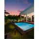 Stalpi - Stalp LED de exterior pentru terasa sau gradina, SASSO H-40cm