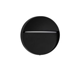 Aplica de perete LED iluminat ambiental exterior NECTAR negru