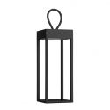 Lampa decorativa de exterior LED portabila LUCIA negru